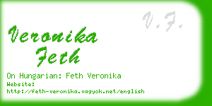 veronika feth business card